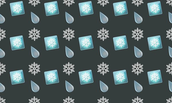 Цветной фон с различными аксессуарами