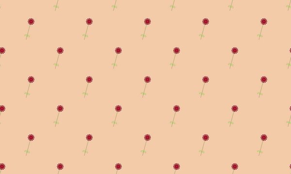 Colored background with different accessories