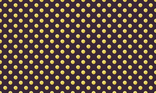 Colored background with different accessories