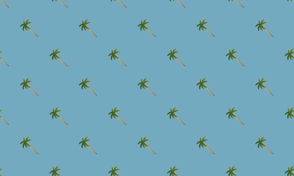 Colored background with different accessories