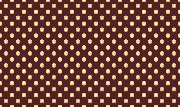 Colored background with different accessories