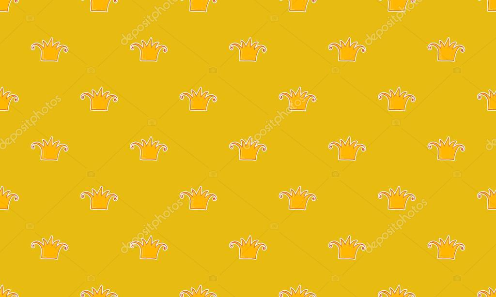 Colored background with different accessories