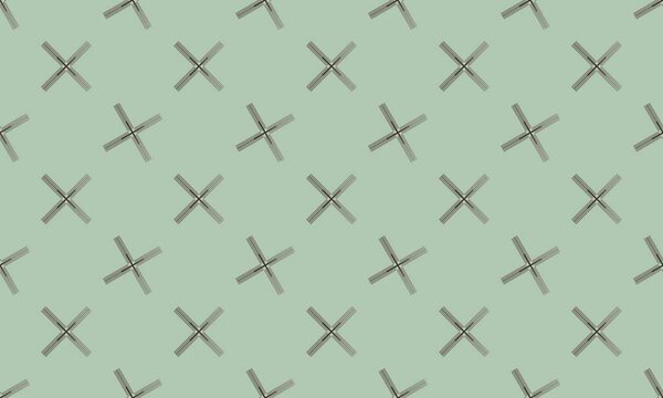 Colored background with different accessories