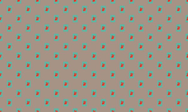 Цветной фон с различными аксессуарами