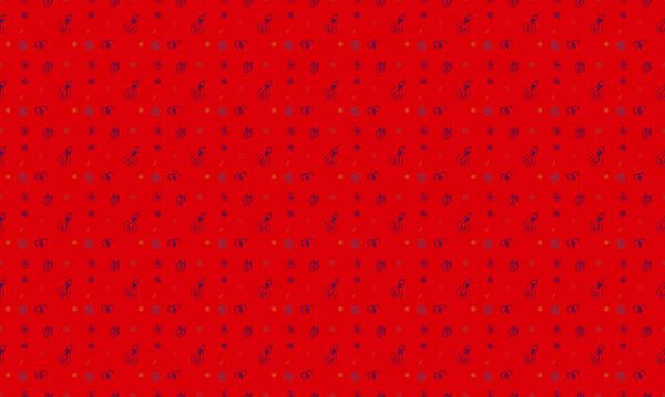 Цветной фон с различными аксессуарами