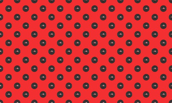 Цветной фон с различными аксессуарами