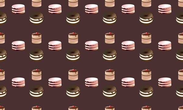 Цветной фон с различными аксессуарами