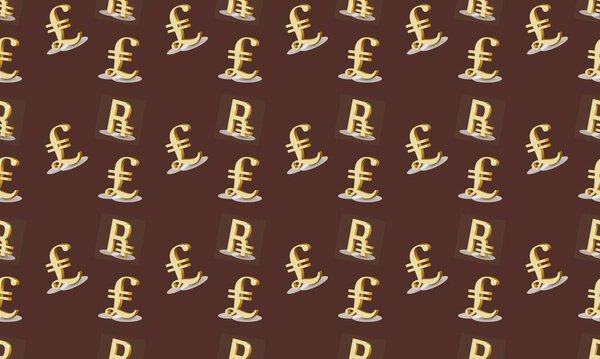 Colored background with different accessories