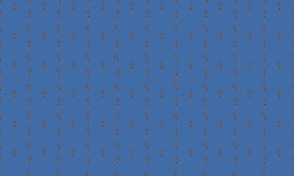 Colored background with different accessories