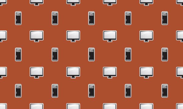 Colored background with different accessories