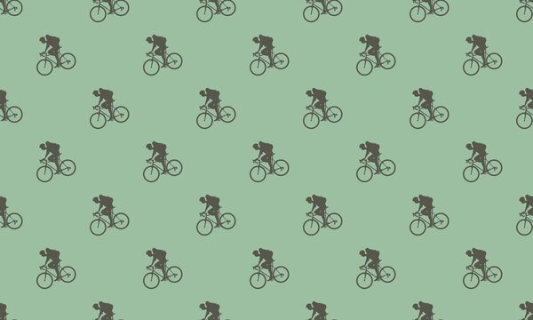 Colored background with different accessories