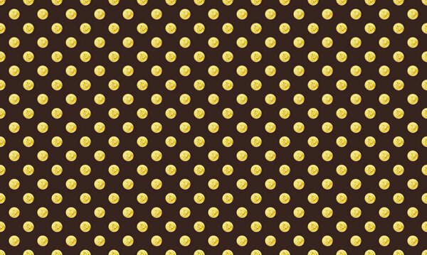 Colored background with different accessories