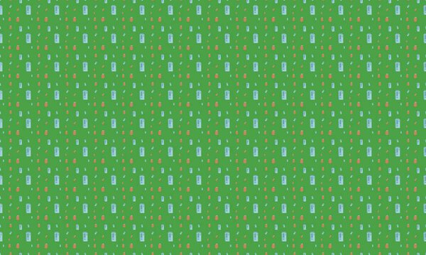 Цветной фон с различными аксессуарами