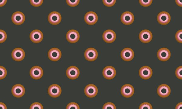 Colored background with different accessories