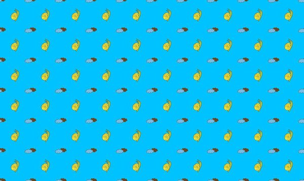 Colored background with different accessories