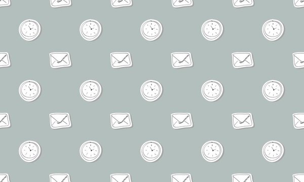 Цветной фон с различными аксессуарами