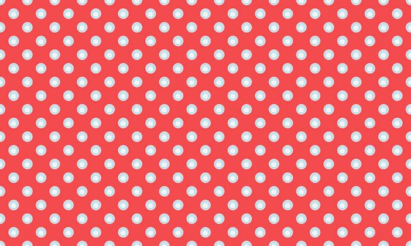 Colored background with different accessories