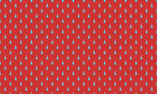 Цветной фон с различными аксессуарами