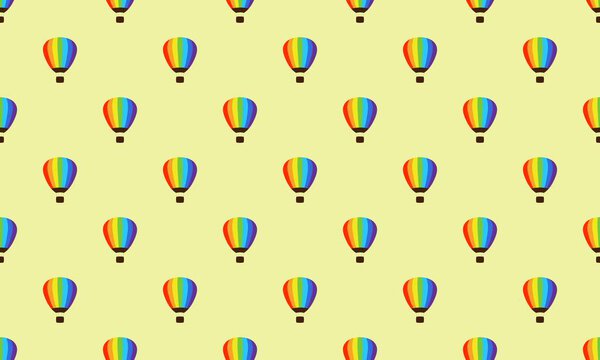 Цветной фон с различными аксессуарами