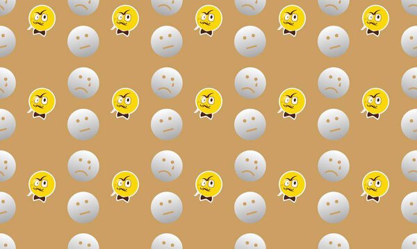 Цветной фон с различными аксессуарами