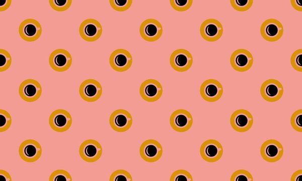 Colored background with different accessories