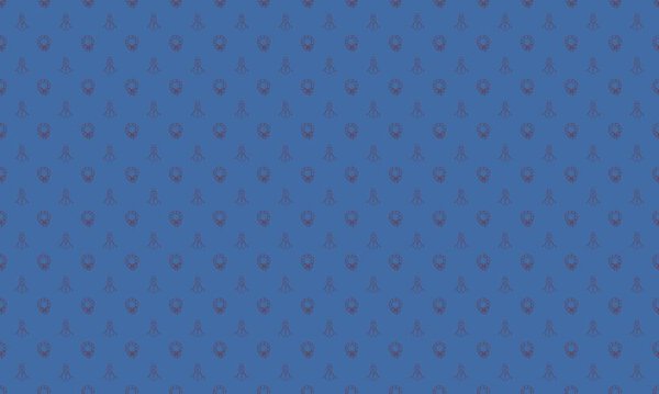 Colored background with different accessories