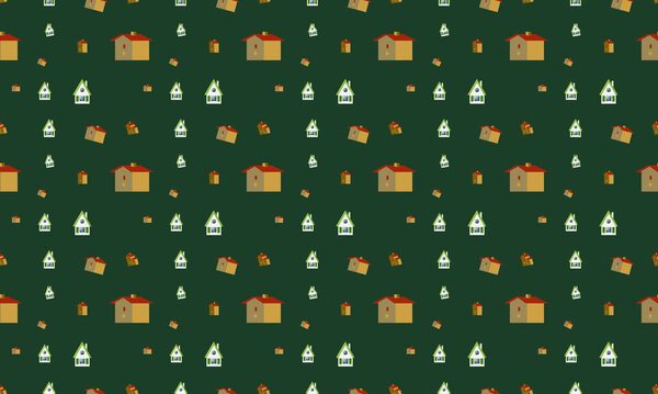 Цветной фон с различными аксессуарами