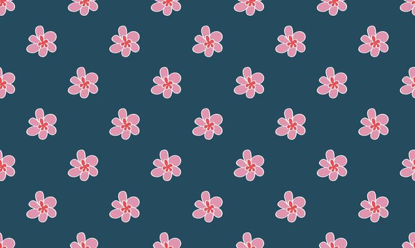 Colored background with different accessories