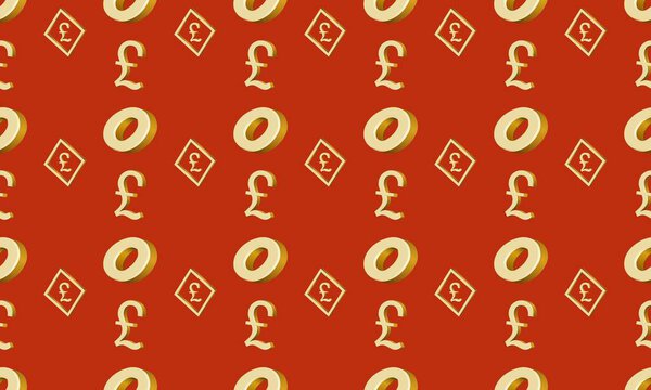 Цветной фон с различными аксессуарами