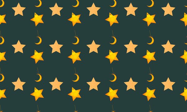 Цветной фон с различными аксессуарами