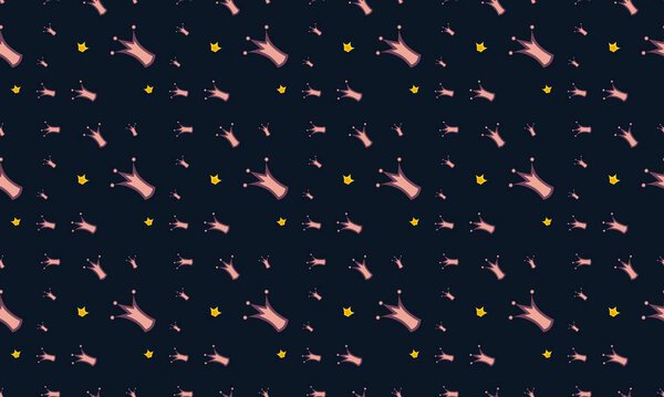 Colored background with different accessories