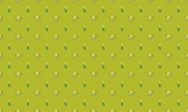 Цветной фон с различными аксессуарами