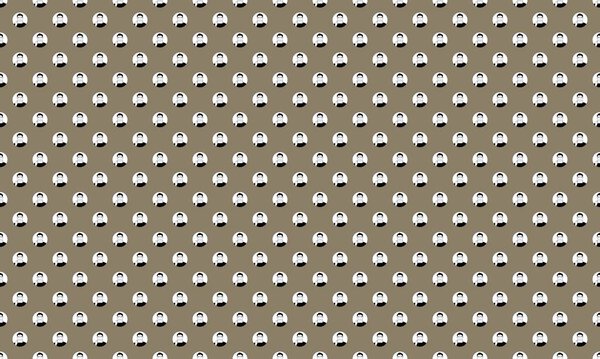 Colored background with different accessories