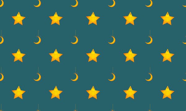 Цветной фон с различными аксессуарами