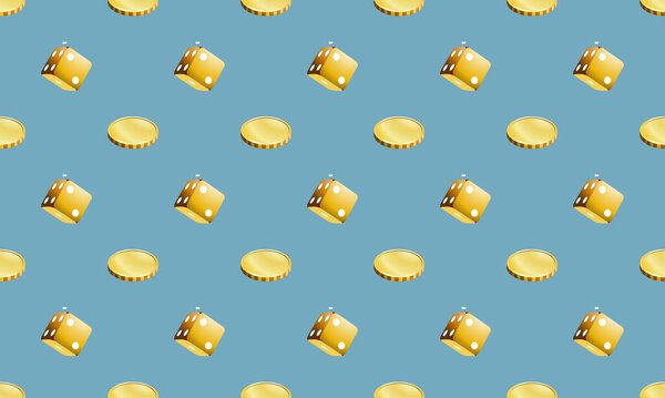 Цветной фон с различными аксессуарами