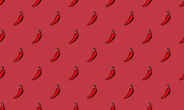 Цветной фон с различными аксессуарами