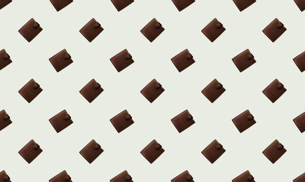 Цветной фон с различными аксессуарами