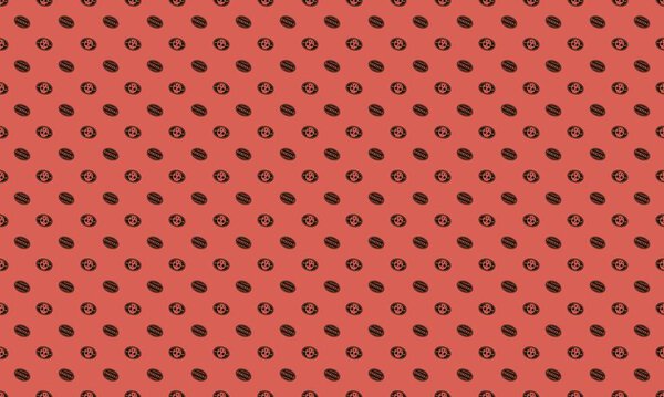 Цветной фон с различными аксессуарами