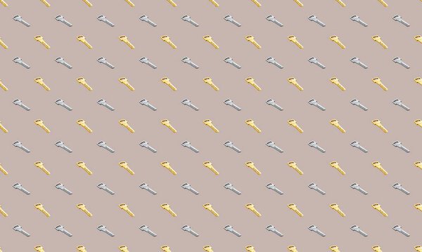 Цветной фон с различными аксессуарами