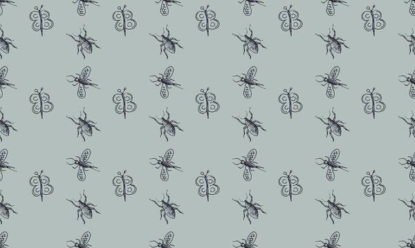 Цветной фон с различными аксессуарами