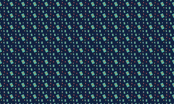 Цветной фон с различными аксессуарами