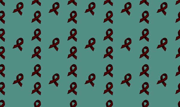 Цветной фон с различными аксессуарами