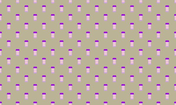 Цветной фон с различными аксессуарами