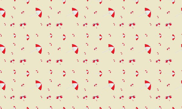 Цветной фон с различными аксессуарами