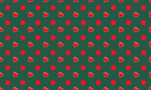 Цветной фон с различными аксессуарами