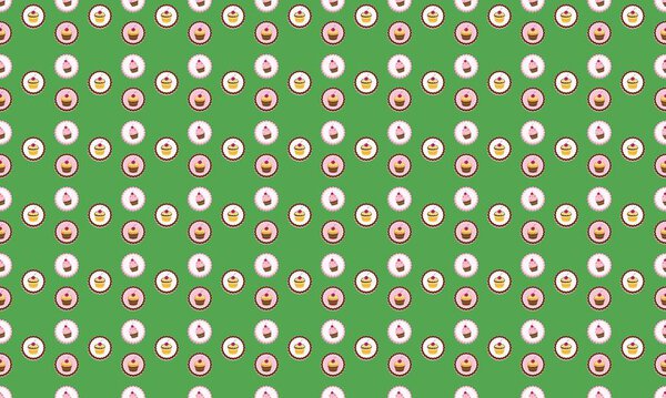 Colored background with different accessories