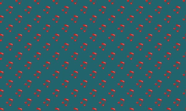 Цветной фон с различными аксессуарами