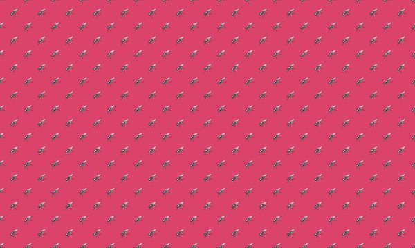 Colored background with different accessories