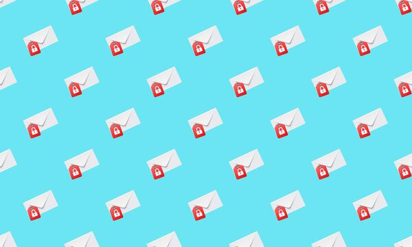 Цветной фон с различными аксессуарами