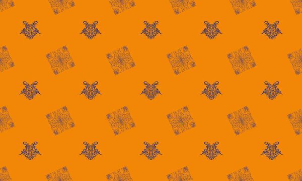 Цветной фон с различными аксессуарами